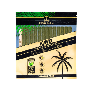 King Palm Super Slow Burning Rolls 25ct - 8 pack Display Starting At: